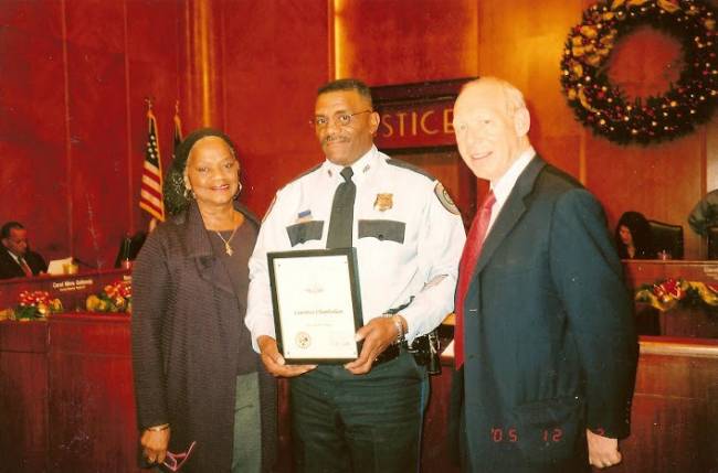 Officer Chamberlain City Council Award